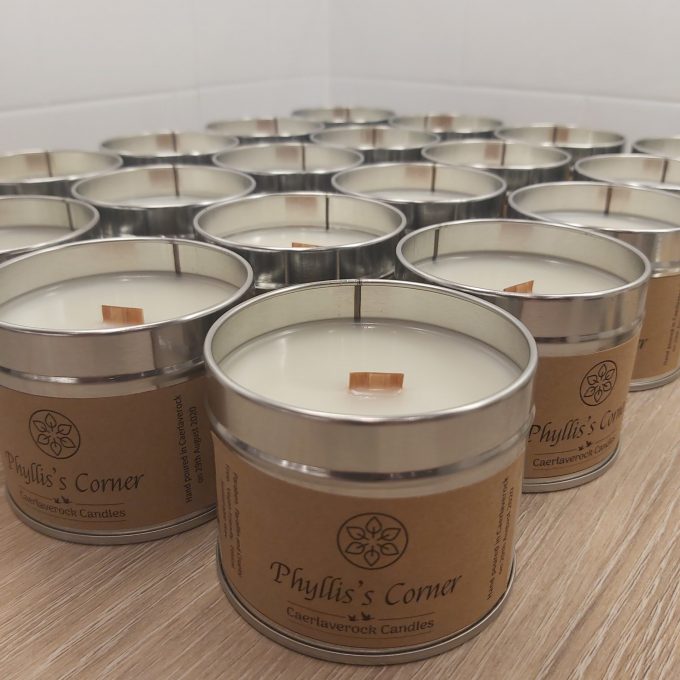 Hand poured small batch candles
