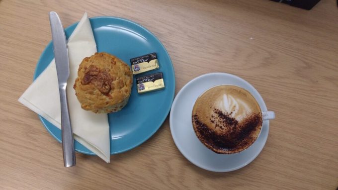 Homemade Coffee & scones